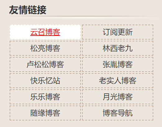 仅一文章记录下曾经的博客链接